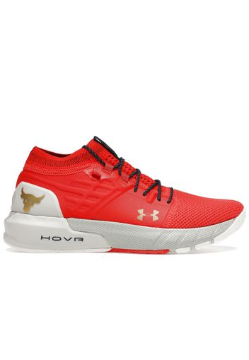 Under Armour Project Rock 2 Blood Orange Halo Grey