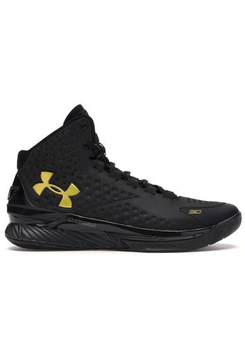 UA Curry 1 Black and Gold Banner