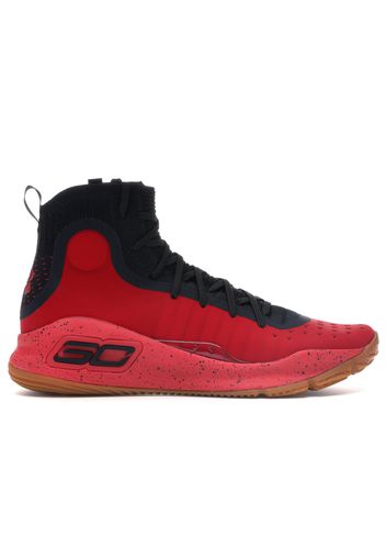 Under Armour Curry 4 Red Black Gum