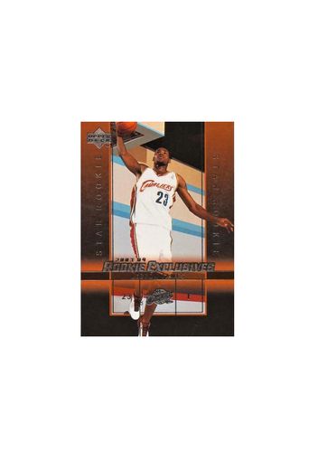 LeBron James 2003 Upper Deck Rookie Exclusivdes Rookie #1 (Ungraded)