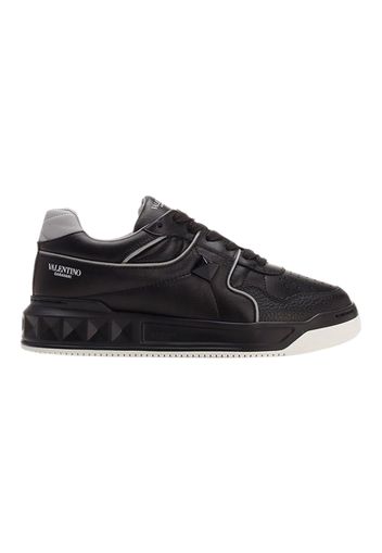 Valentino Garavani One Stud Low Top Black Gray