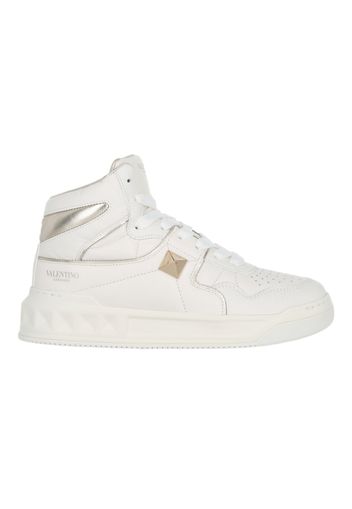 Valentino One Stud High-Top White Platinum (Women's)