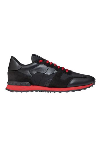 Valentino Garavani Rockrunner Black Valentino Red