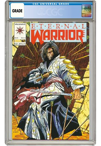 Valiant Eternal Warrior #4 (1st Cameo of Bloodshot) Comic Book CGC Graded