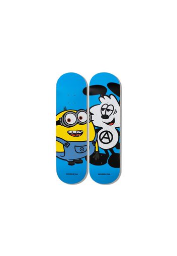 Verdy x Minions Skateboard Deck Set Blue