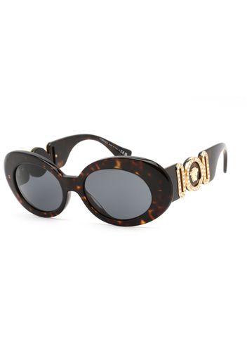 Versace Medusa Biggie Oval Sunglasses Tortise (VE4426BU-108/87)