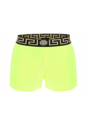 Versace Greca Swim Shorts Fluo Yellow/Black