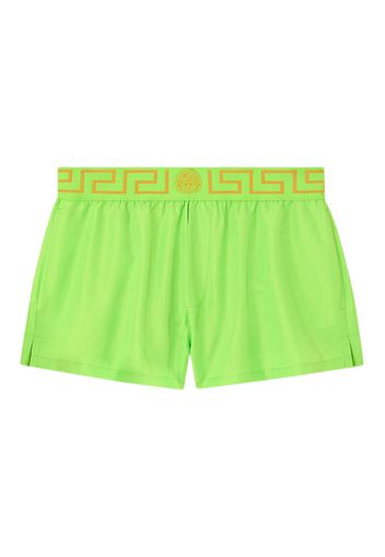 Versace Greca Border Swim Shorts Mint