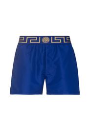 Versace Greca Key Swim Shorts Royal Blue