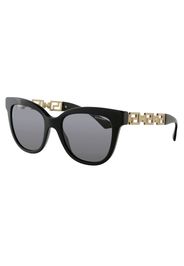 Versace Cateye Sunglasses Black/Smoke Gradient (0VE4394 GB1/8154)