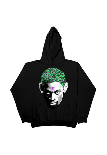 Vlone Rodman Cheetah Hoodie Black