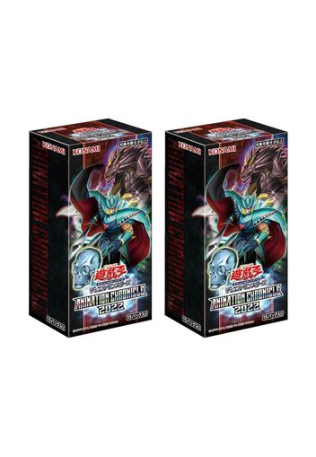 Yu-Gi-Oh! OCG Duel Monsters Animation Chronicle 2022 Box (Japanese) 2x Lot