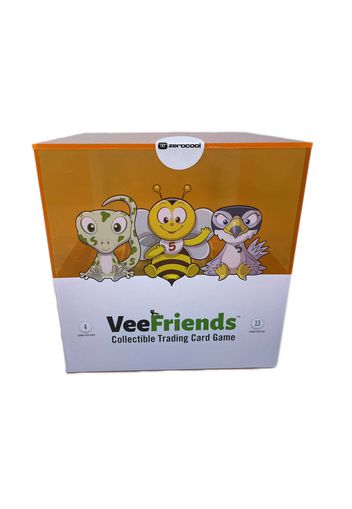 zerocool VeeFriends Series 2 Rare 5's Edition Collectible Trading Card Game Box (Orange)