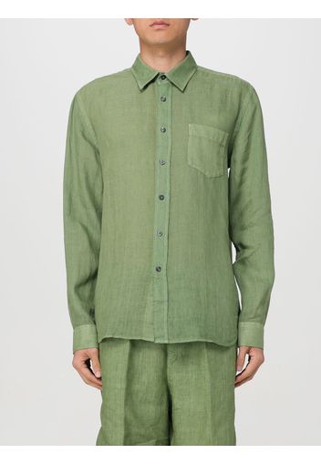 Shirt 120% LINO Men color Green