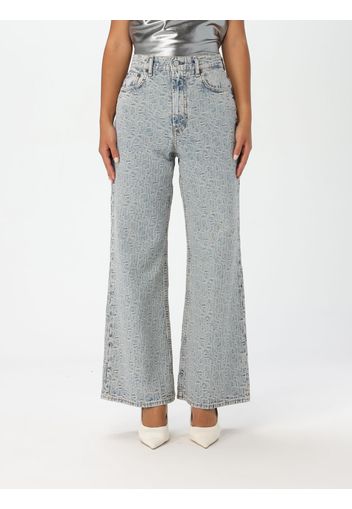 Jeans ACNE STUDIOS Woman color Denim