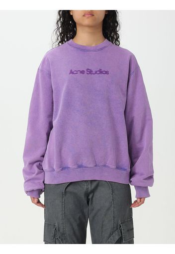 Sweatshirt ACNE STUDIOS Woman color Violet