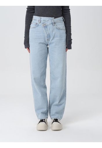 Jeans AGOLDE Woman color Denim