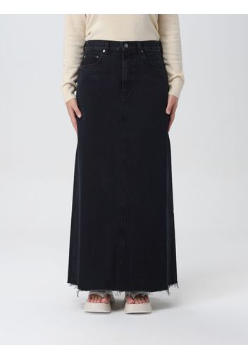 Skirt AGOLDE Woman color Black