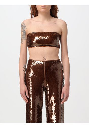 Pants ALBERTA FERRETTI Woman color Brown