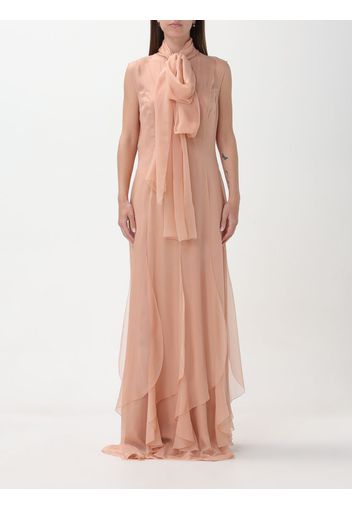 Dress ALBERTA FERRETTI Woman color Dust