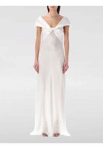 Dress ALBERTA FERRETTI Woman color White