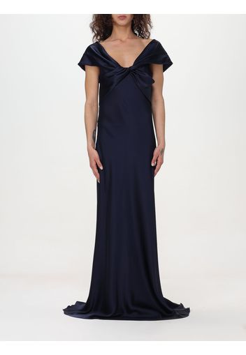 Dress ALBERTA FERRETTI Woman color Blue