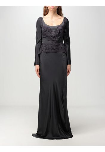 Dress ALBERTA FERRETTI Woman color Grey