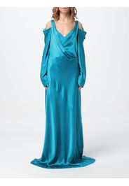 Dress ALBERTA FERRETTI Woman color Blue