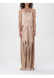 Dress ALBERTA FERRETTI Woman color Beige