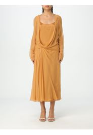 Dress ALBERTA FERRETTI Woman color Brown