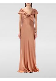 Dress ALBERTA FERRETTI Woman color Dust