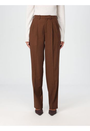 Pants ALYSI Woman color Burnt