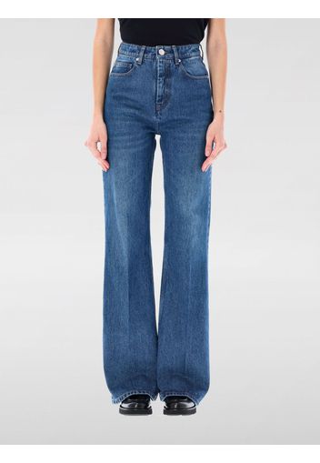 Jeans AMI PARIS Woman color Blue