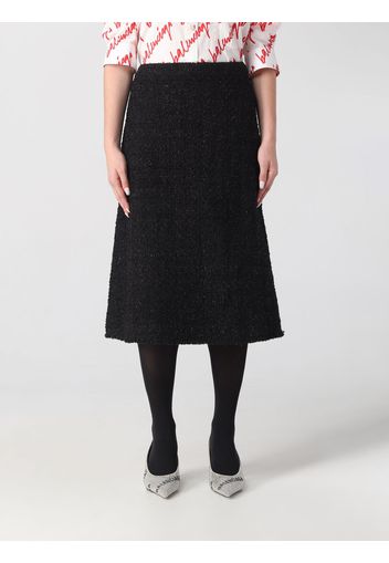 Balenciaga bouclé midi skirt