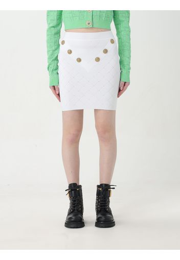 Skirt BALMAIN Woman color White