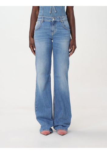 Pants BLUMARINE Woman color Denim