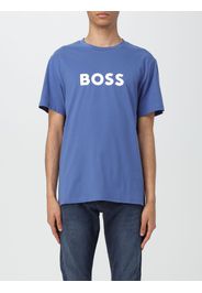 T-Shirt BOSS Men color Gnawed Blue