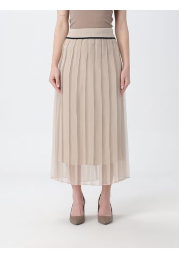 Skirt BRUNELLO CUCINELLI Woman color Blush Pink