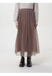 Skirt BRUNELLO CUCINELLI Woman color Brown