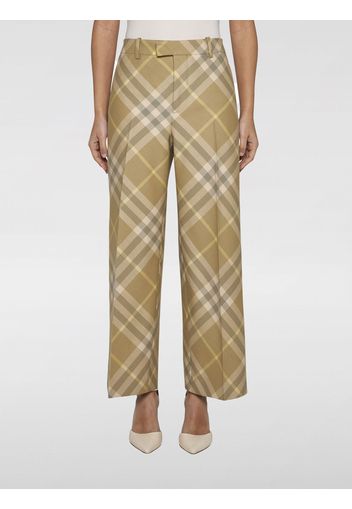 Pants BURBERRY Woman color Beige