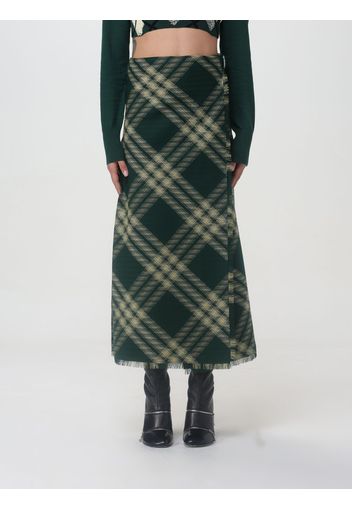 Skirt BURBERRY Woman color Green