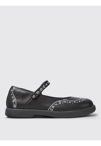 Camper Twins ballerinas in leather with print