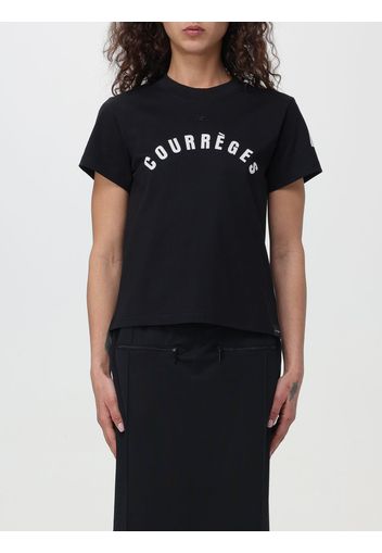 T-Shirt COURRÈGES Woman color Black