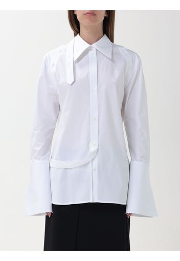 Shirt COURRÈGES Woman color White