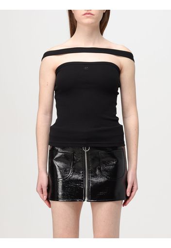 Top COURRÈGES Woman color Black