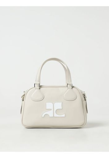 Handbag COURRÈGES Woman color Grey