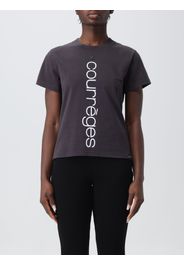 T-Shirt COURRÈGES Woman color Grey