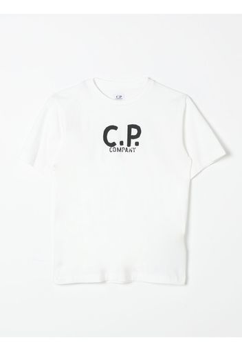 T-Shirt C.P. COMPANY Kids color White