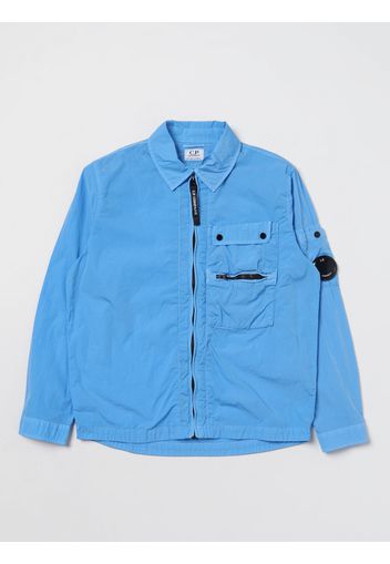 Coat C.P. COMPANY Kids color Blue