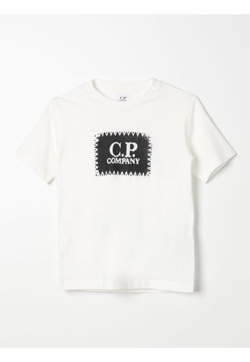 T-Shirt C.P. COMPANY Kids color White